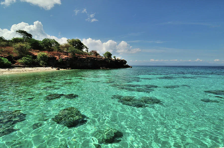 Beach on Moyo Island