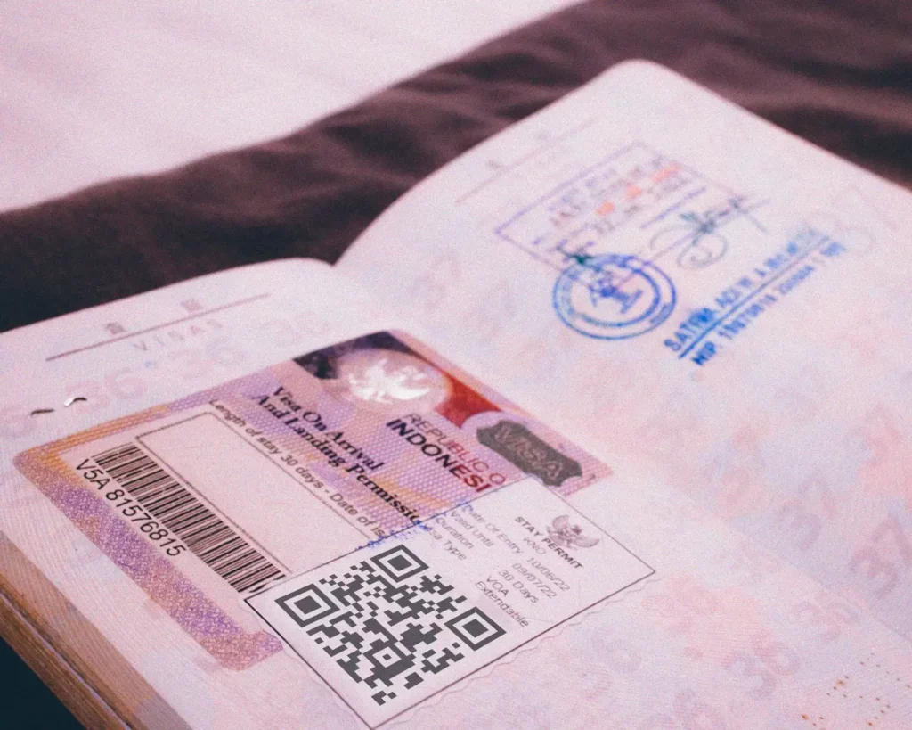 types of visas in bali