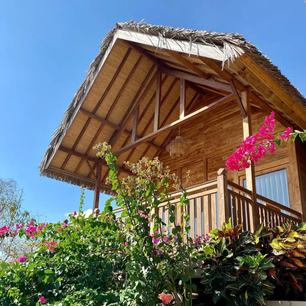 Kertasari Lodge accomodation front view