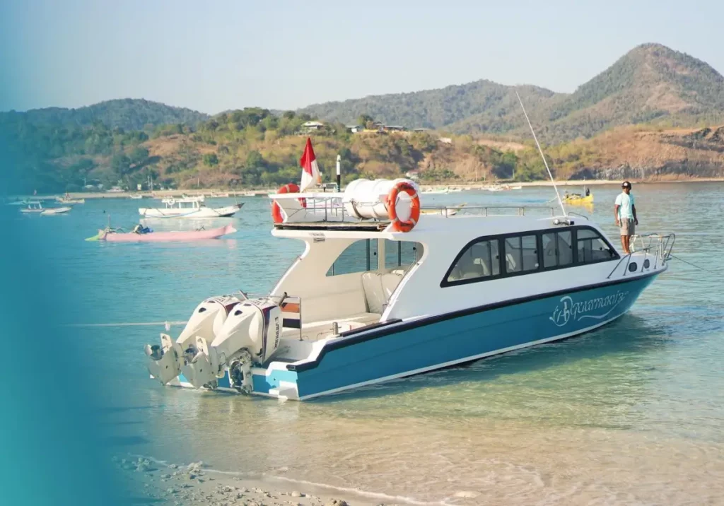 aquamarine fast boat lombok to sumbawa